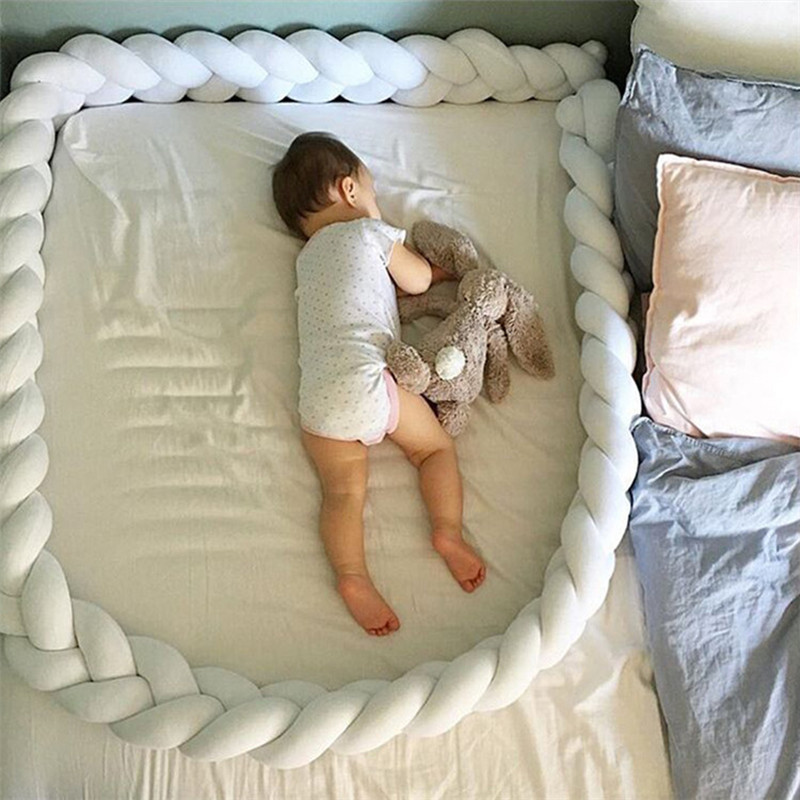1M-2M-3M-Baby-Bumper-Bed-Braid-Knot-Pillow-Cushion-Bumper-Room-Decor-Infant-Bebe-Crib-2