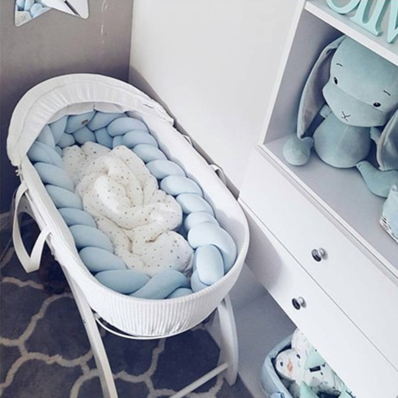 1M-2M-3M-Baby-Bumper-Bed-Braid-Knot-Pillow-Cushion-Bumper-Room-Decor-Infant-Bebe-Crib-4