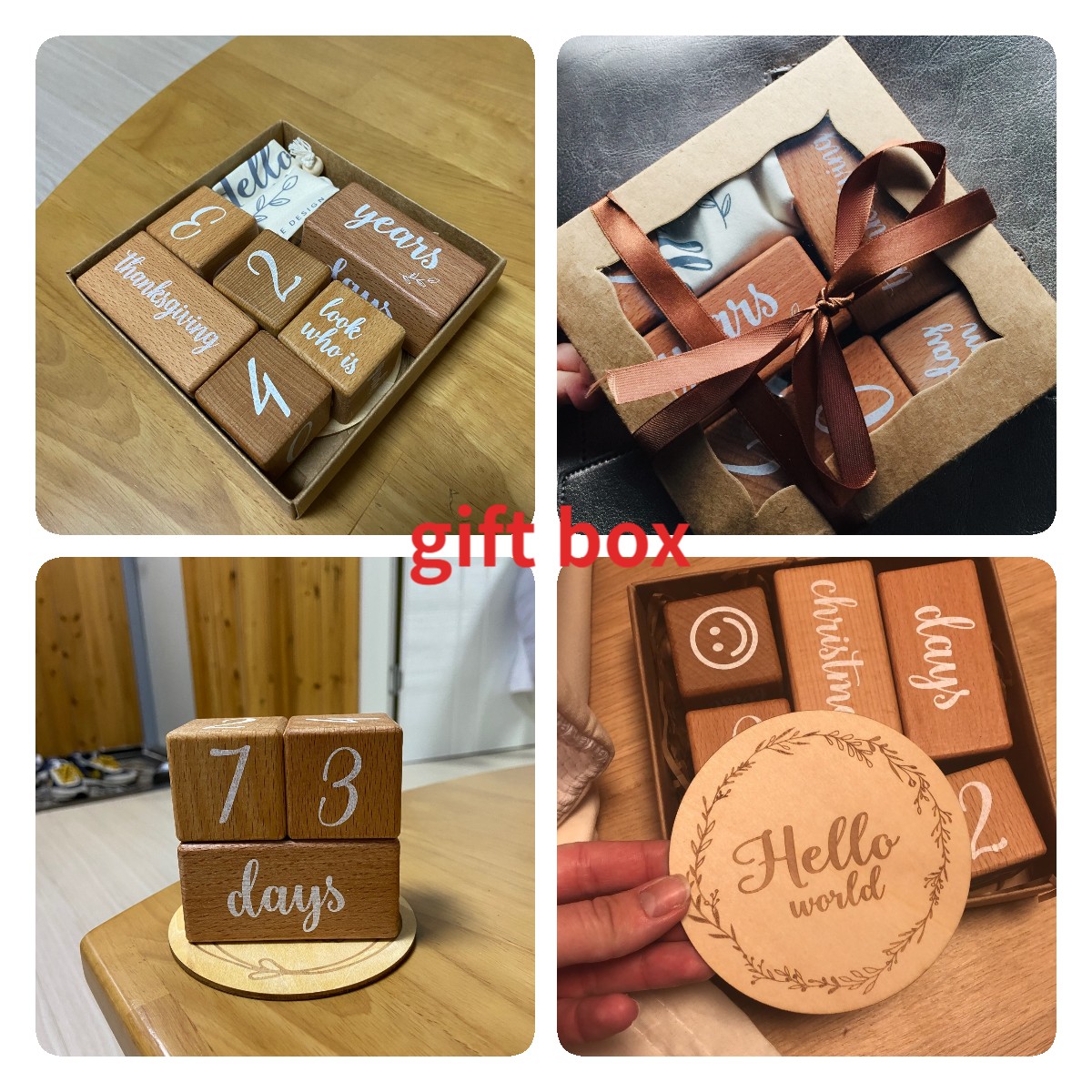 1Set-Baby-Milestone-Cards-Wooden-Block-With-Box-Commemorate-Baby-Birth-Photography-Prop-Block-Newborn-Photography-5