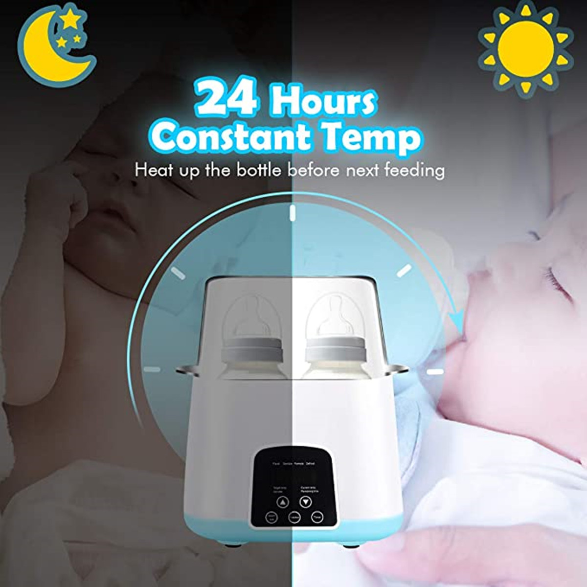 2-in-1-Baby-Bottle-Warmer-Sterilizer-Automatic-Intelligent-Thermostat-Milk-Bottle-Heater-Disinfection-Fast-Warm-3