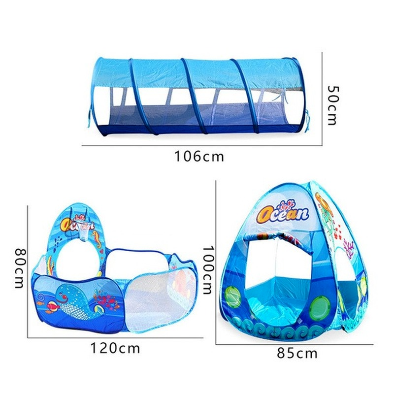 3-In-1-Play-Tent-Baby-Toys-Ball-Pool-for-Children-Kids-Ocean-Balls-Pool-Foldable-2