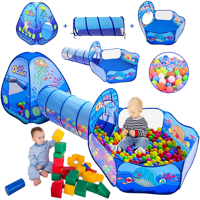 3-In-1-Play-Tent-Baby-Toys-Ball-Pool-for-Children-Kids-Ocean-Balls-Pool-Foldable
