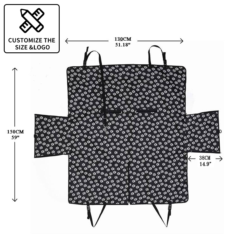 CAWAYI-KENNEL-Dog-Carriers-Waterproof-Rear-Back-Pet-Dog-Car-Seat-Cover-Mats-Hammock-Protector-with-4