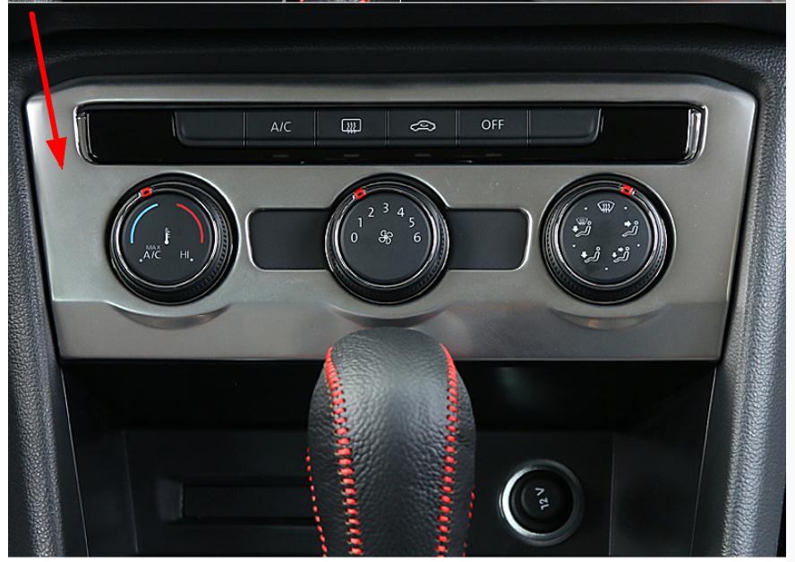 Car-styling-FOR-Tiguan-L-2017-air-conditioning-switch-decorative-ABS-automotive-parts-accessories-1
