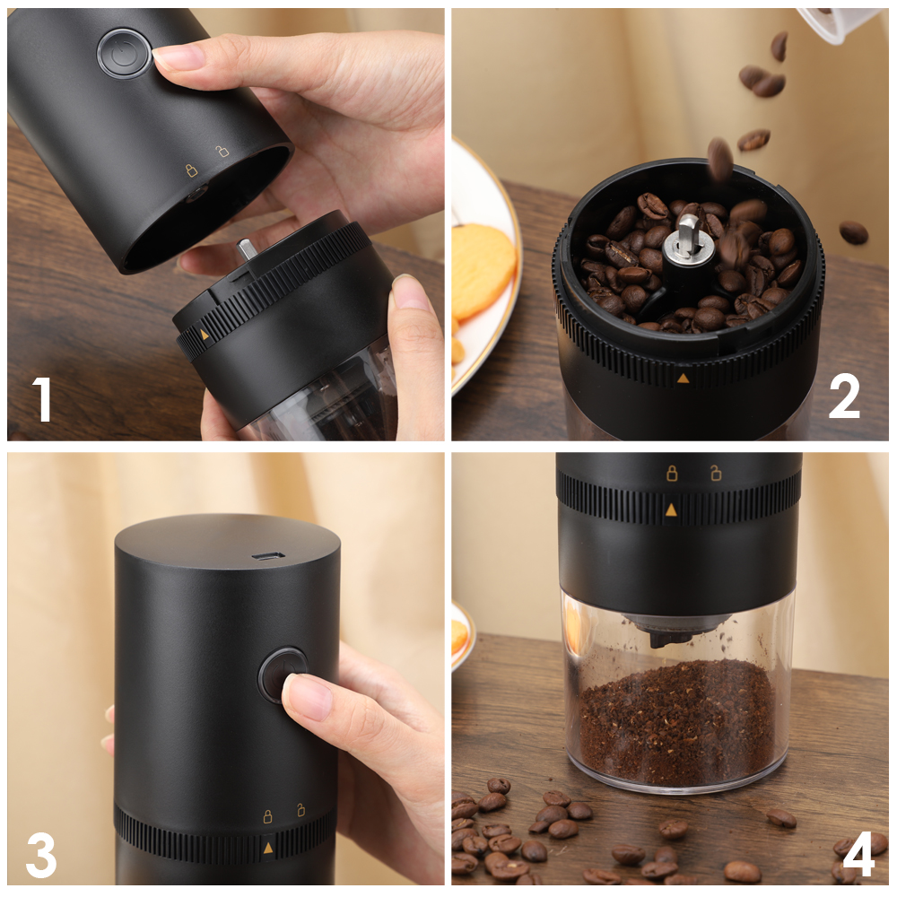 Electric-Coffee-Grinder-Automatic-Beans-Mill-Portable-Espresso-Machine-Maker-for-Cafe-Home-Travel-USB-Rechargeable-2