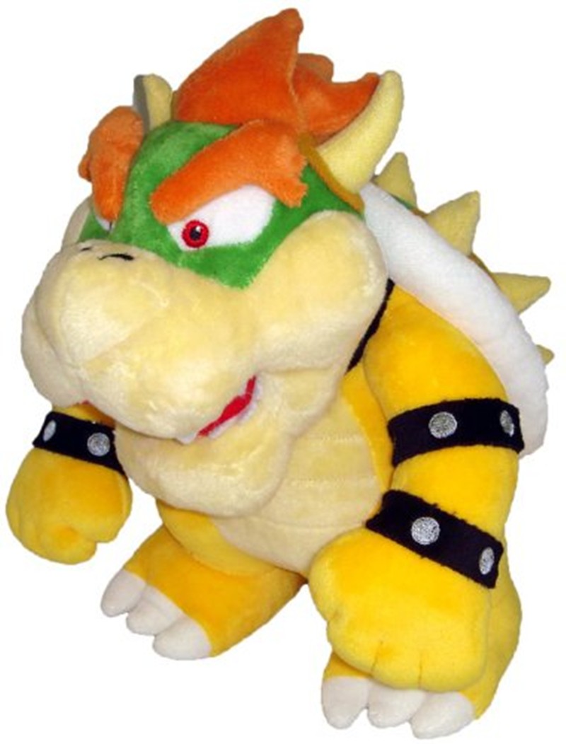Funny-Catoon-Film-anime-10-26cm-Bowser-dragon-Soft-Stuffed-Plush-Toy-doll-model-baby-1