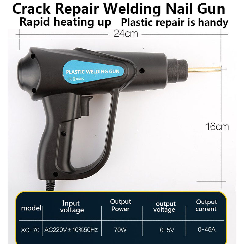 HOT-Plastic-Welder-70W-Heat-Gun-Hot-Stapler-Plastic-Welding-Machine-Bumper-Soldering-Iron-Staples-Bumper-2
