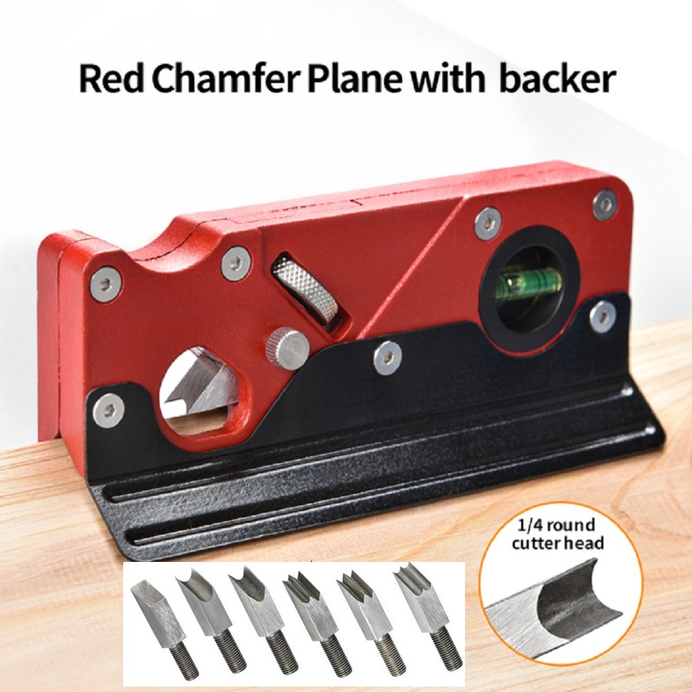 Hand-Plane-Woodworking-Chamfering-Trimming-Planer-Carpenter-Wood-Flattening-Tools-45-Degree-Bevel-Edge-Corner-Planer