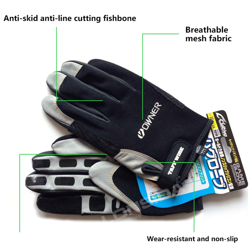 Japan-s-OWNER-Fishing-Gloves-Summer-Iron-Plate-Sun-Protection-Anti-Slip-Waterproof-Gloves-For-Fishing-1