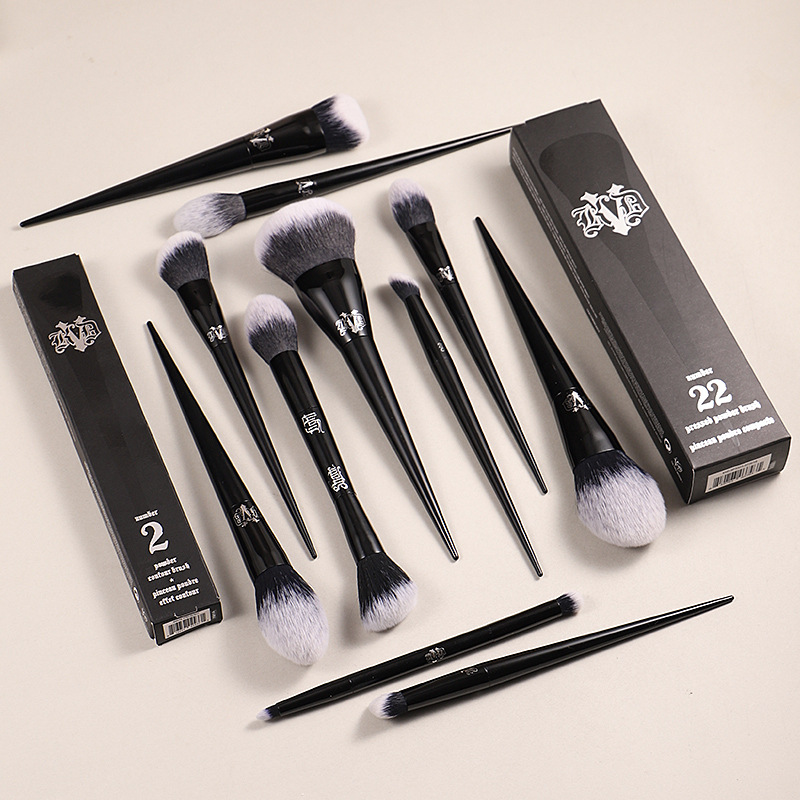 KVD-Makeup-Brushes-Series-Blusher-Powder-Foundation-Concealer-Eye-Shadow-Blending-Cosmetic-Concealer-Beauty-Soft-Brush
