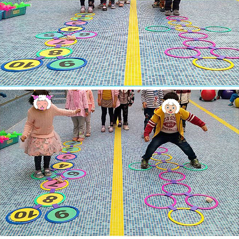 Kids-Outdoor-Toys-Hopscotch-Ring-Jumping-For-Kids-Sports-Outdoor-Play-Outside-Toys-Children-Garden-Backyard-5
