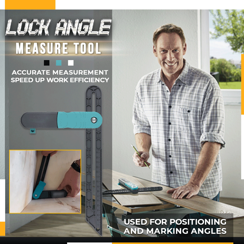 Lock-Angle-Measure-Tool-Woodworking-Ruler-Protractor-ABS-Accurate-Home-Improvement-Accessories
