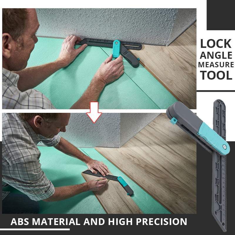 Lock-Angle-Measure-Tool-Woodworking-Ruler-Protractor-ABS-Accurate-Home-Improvement-Accessories