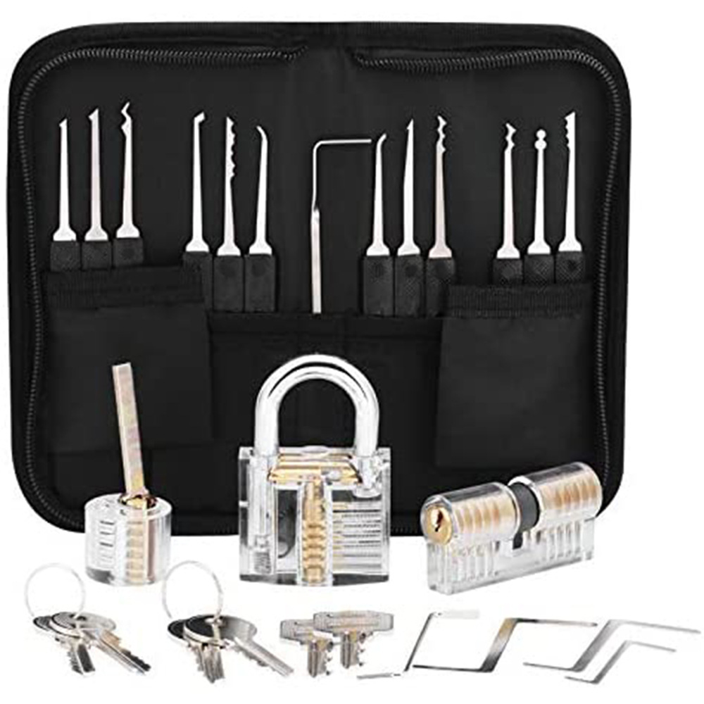 Locksmith-Tools-Transparent-Lock-Practice-Kit-With-Broken-Key-Extractor-Wrench-Set-Tool-Removing-Hook-Hardware-4