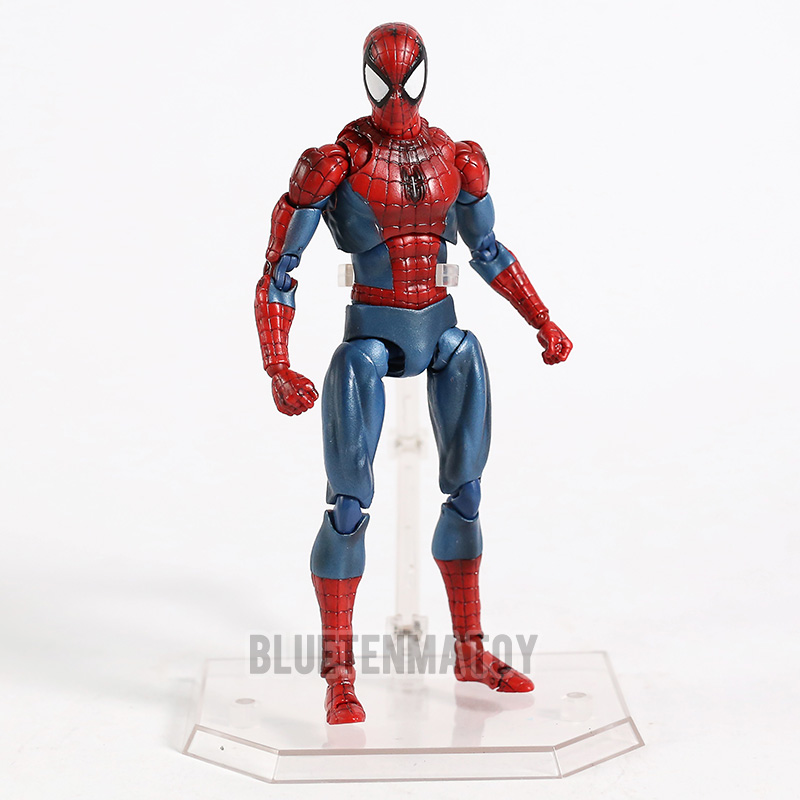 Marvel-Mafex-075-Avengers-Spiderman-MAF075-The-Amazing-Spider-Man-PVC-Action-Figure-Collectible-Model-Kids-1
