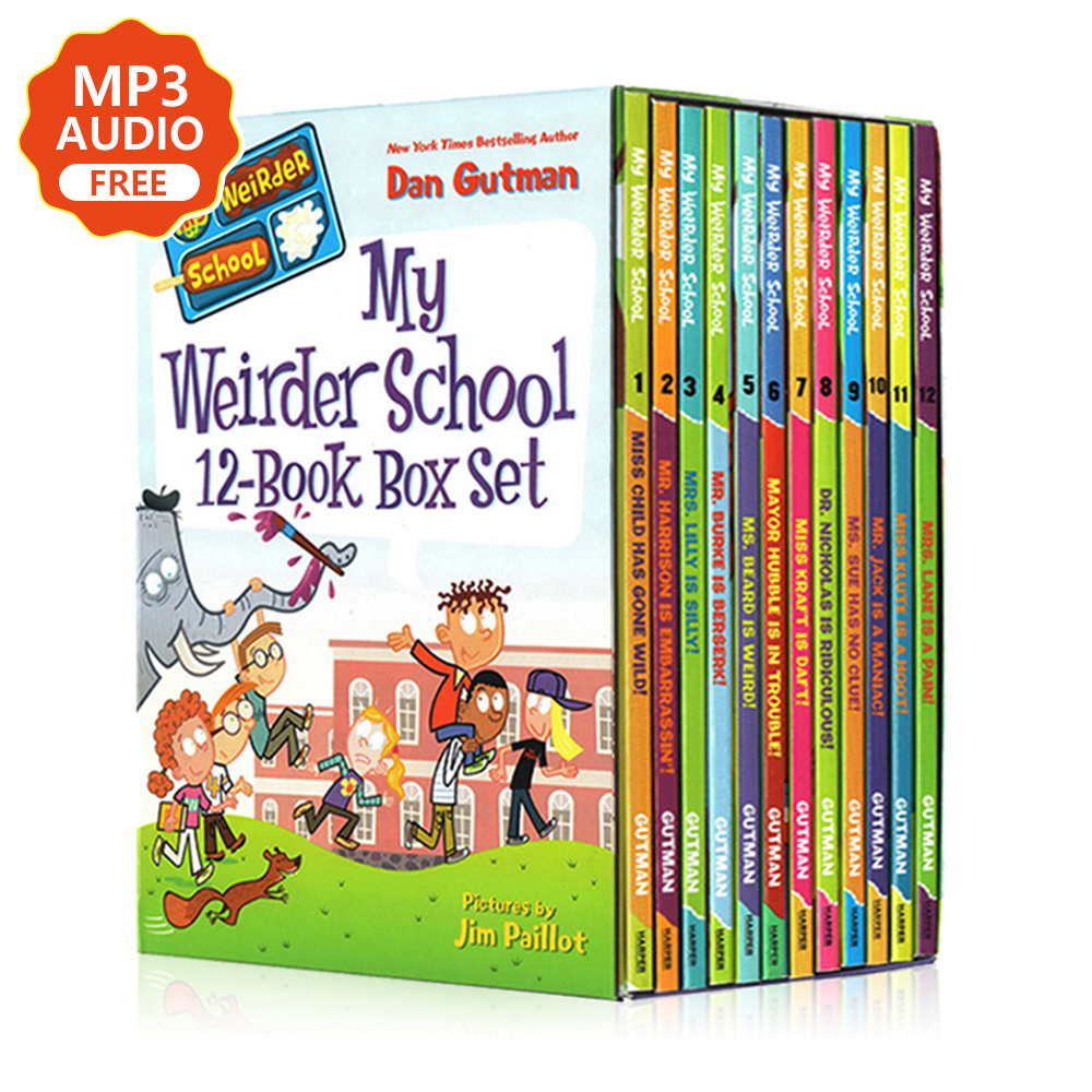 My-Weird-School-Daze-12-Books-Box-Set-English-Books-for-Children-Kids-Story-Comic-Book