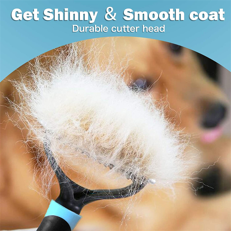 Professional-Pet-Deshedding-Brush-2-Sided-Dematting-Dog-Comb-Cat-Brush-Rake-Puppy-Grooming-Tools-Undercoat-4