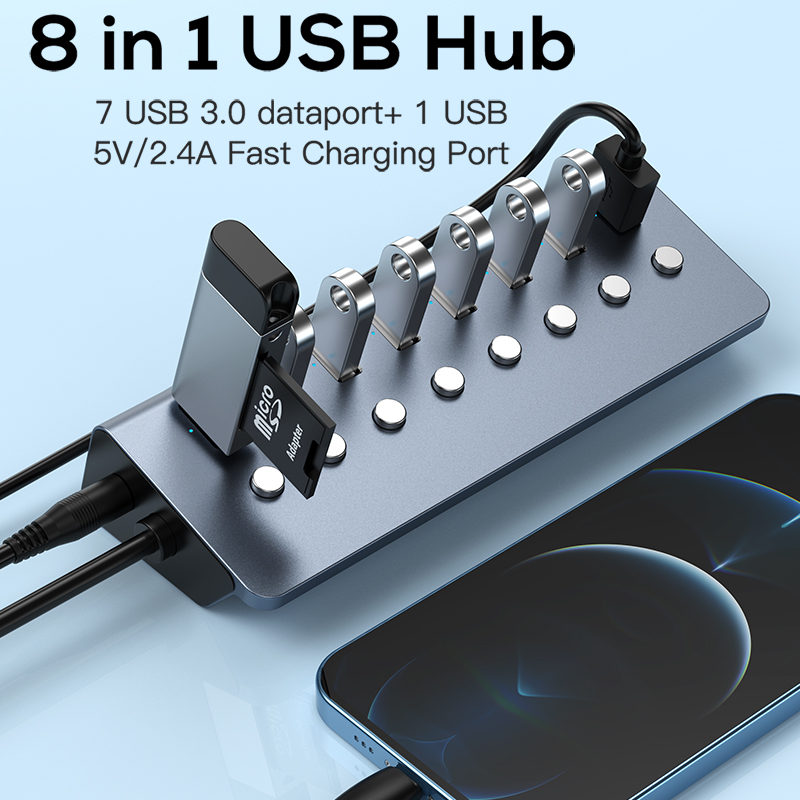 Schitec-8-Ports-Powered-USB-3-0-HUB-USB-Extension-with-On-Off-Switches-15W-Adapter-1
