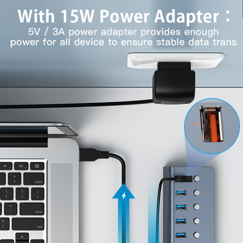 Schitec-8-Ports-Powered-USB-3-0-HUB-USB-Extension-with-On-Off-Switches-15W-Adapter-4