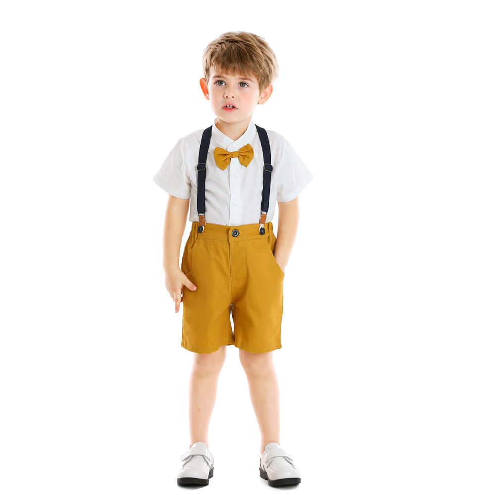 Top-and-Top-Baby-Boy-Clothing-Sets-Infants-Newborn-Boy-Clothes-Shorts-Sleeve-Tops-Overalls-2PCS-1