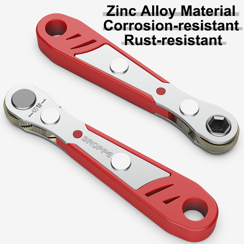 Two-ways-Right-Angle-Ratchet-Screwdriver-Zinc-Alloy-Multifunctional-Flat-blade-Screwdriver-Head-Socket-Set-Home