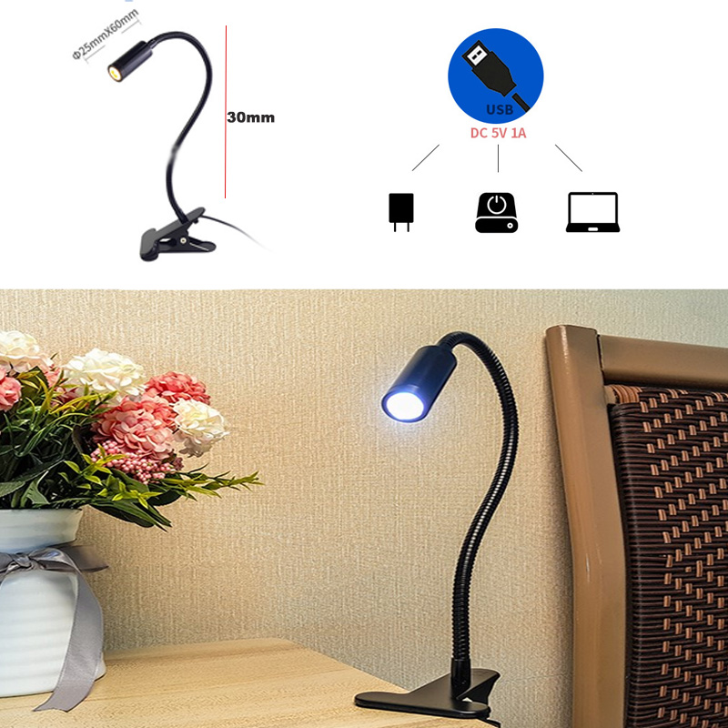 USB-LED-Desk-Clamp-Reading-Lamp-3W-Flexible-Table-Light-Stepless-Dimming-5V-Bedroom-Office-Kids-2