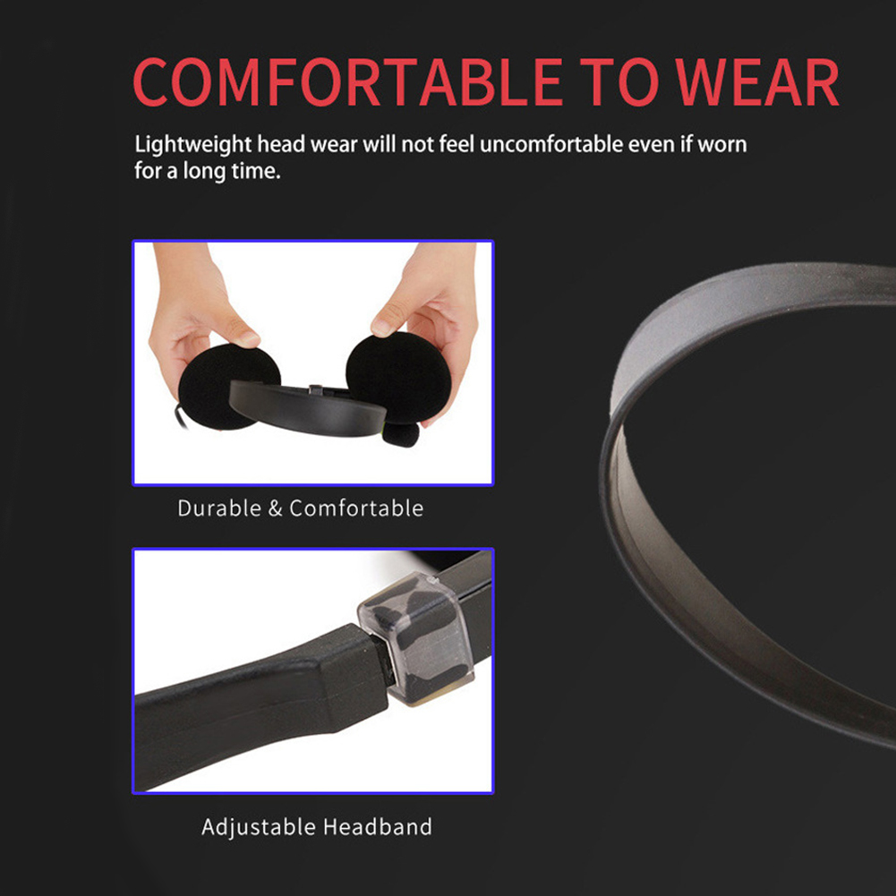 Wired-Cell-Phone-USB-Port-Super-Bass-Computer-Headset-Laptop-Accessory-Omnidirectional-Microphone-Online-Class-30mm-2
