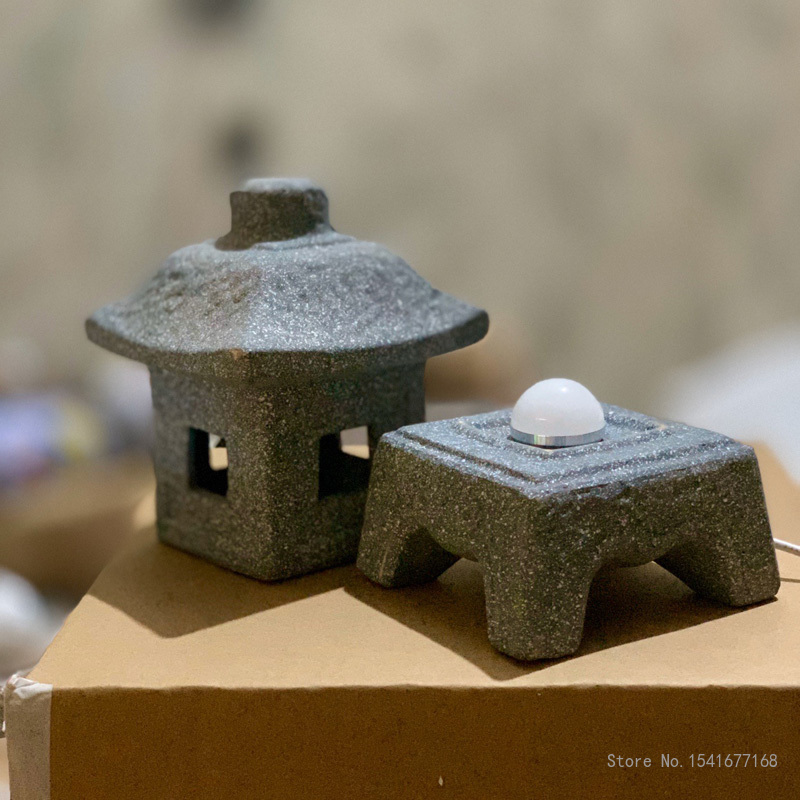 decoration-products-courtyard-Japanese-ceramic-imitation-stone-lamp-ornaments-imitation-marble-red-clay-Japanese-garden-lantern-2
